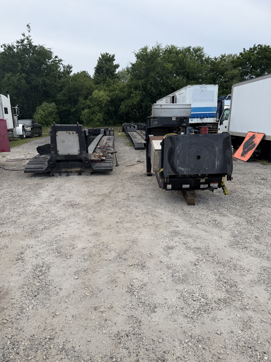 Custom metal repair detail